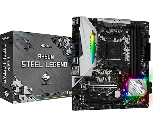 ASRock B450M Steel Legend