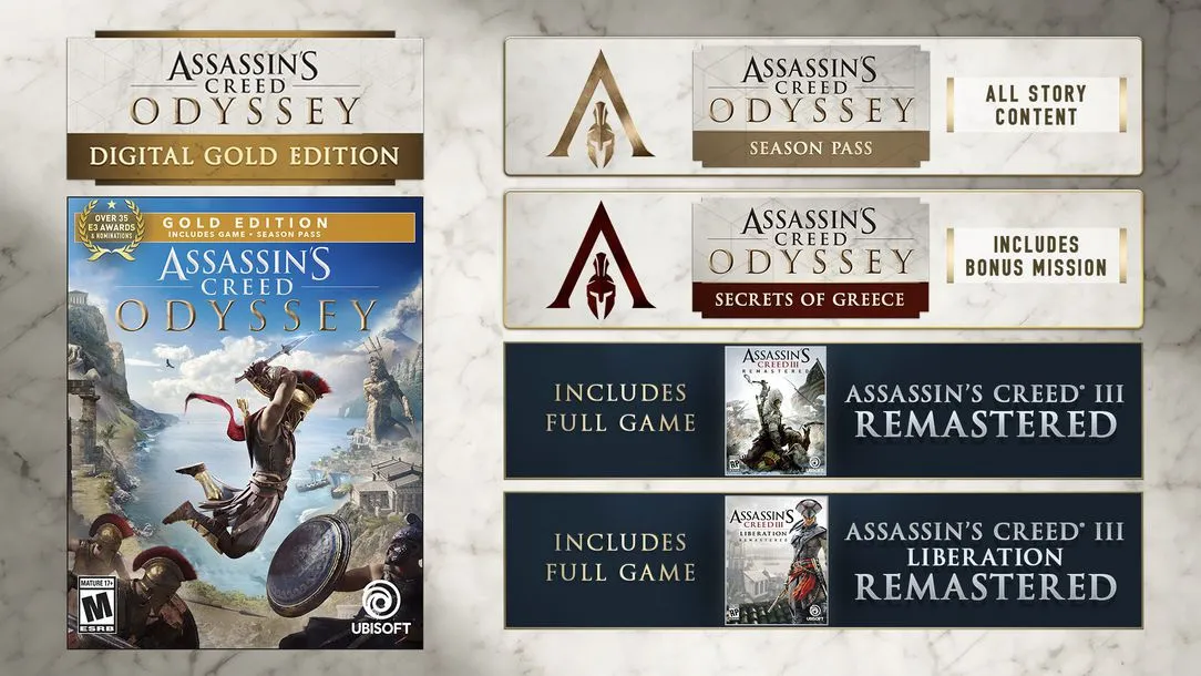 Assassins’s Creed Odyssey Gold Edition
