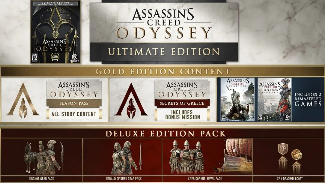 Assassins’s Creed Odyssey Ultimate Edition